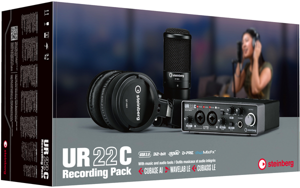 DTM・DAW Steinberg UR22C Recording Pack Steinberg UR22C Recording Pack - Yamaha USA