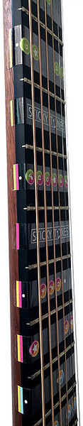 Sticky Tunes Guitar Sticker Set: Major- / Minor-Scale (major/ minor)