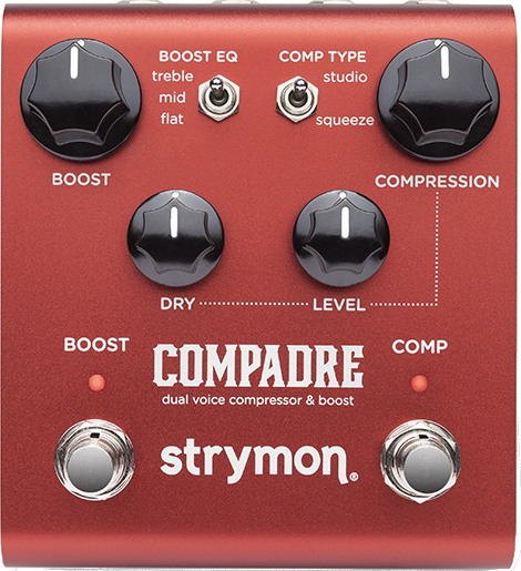 Strymon Compadre Dual Voice Compressor & Boost