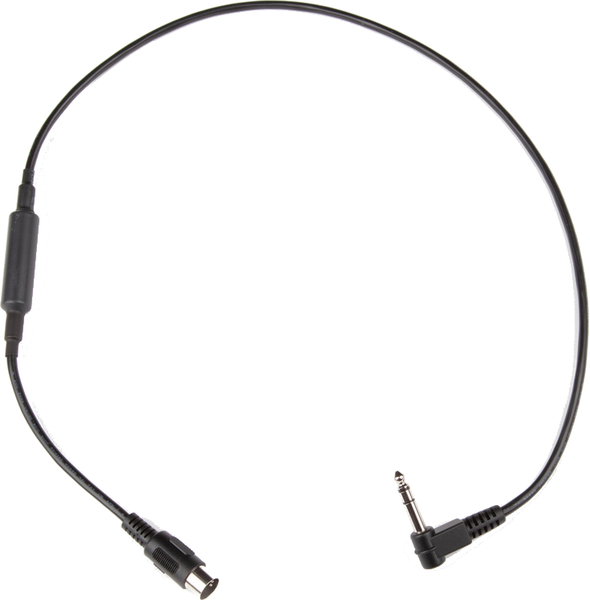 Midi EXP Cable (straight MIDI - right angle TRS)