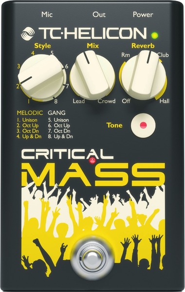 TC Helicon Critical Mass