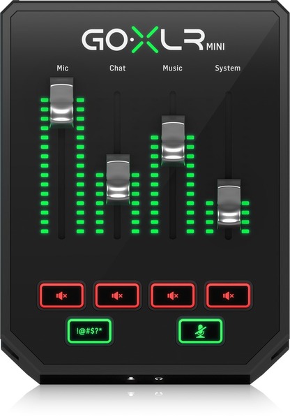 DTM・DAW TC HELICON GOXLR TC Helicon Go XLR USB Streaming Mixer