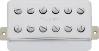 TV Classic Plus Humbucker Mount Bridge (Chrome)