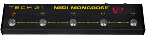 Tech 21 MIDI Mongoose