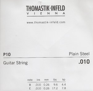 Jazz Swing Single P10 / Plain Steel (010)