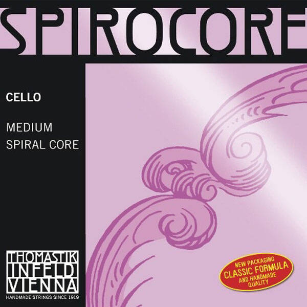 Spirocore Cello / Set (medium / chrome)