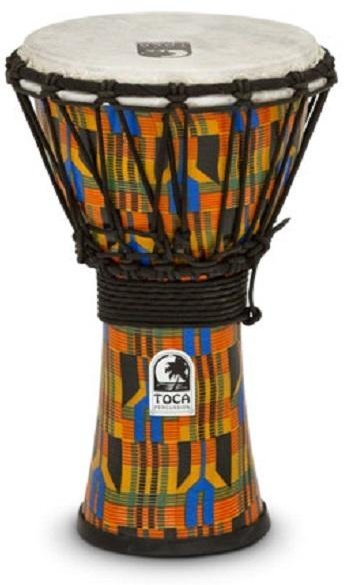 SFDJ-7"K (7" Kente Cloth Djembe)