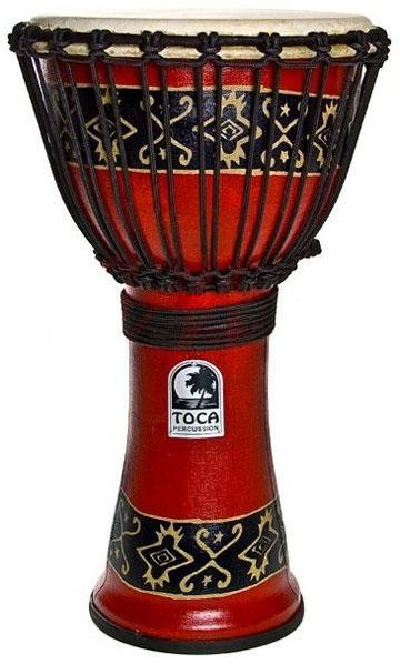 SFDJ-9"RP (9" Bali Red Djembe)