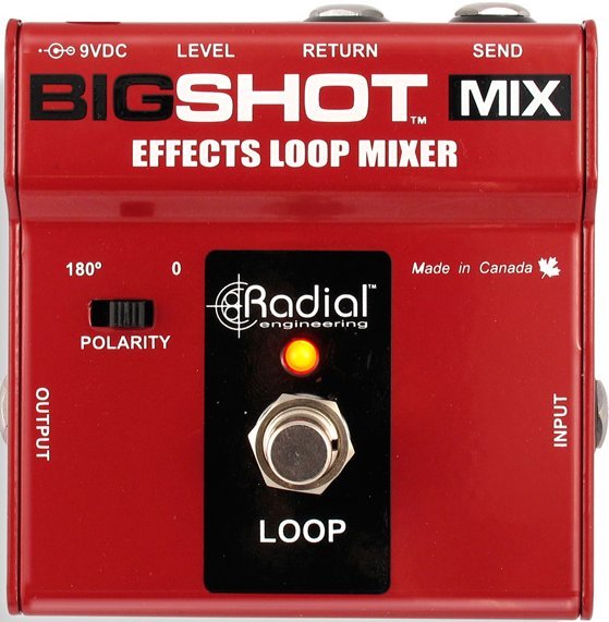 ToneBone by Radial BigShot MIX True Bypass Effects Loop Switcher