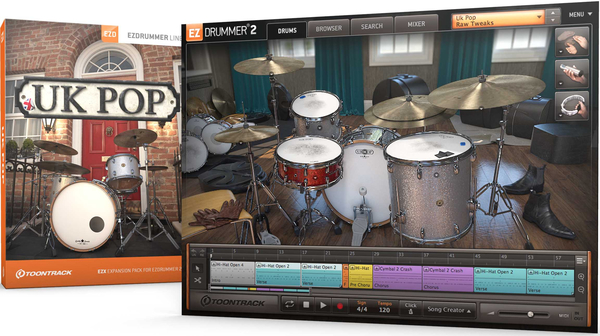 Toontrack EZX UK Pop