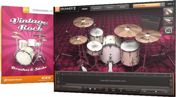 Toontrack EZX Vintage Rock