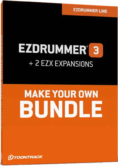 EZdrummer 3 Bundle / EZdrummer 3 + 2 EZ Expansions of your choice