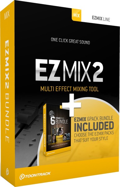 Toontrack EZmix 2 Bundle / EZmix2 + 6 EZmix Packs of your choice