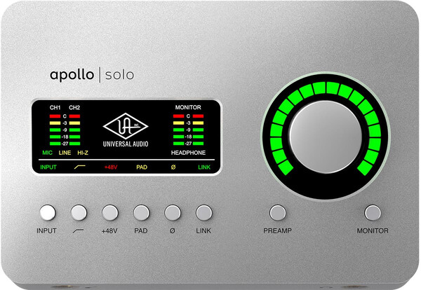 Universal Audio Apollo Solo USB Heritage Edition (for MS Windows OS only)