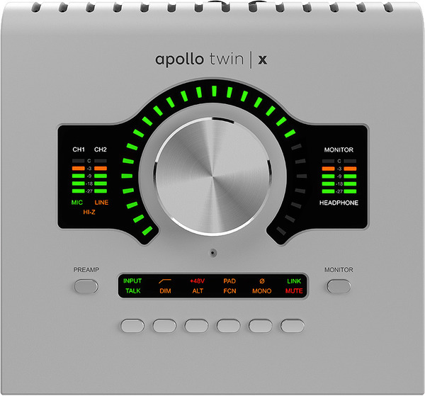 Apollo Twin X Duo Gen 2 + Thunderbolt 3 Cable (TB3 / with UAD Analog Classics Pro)