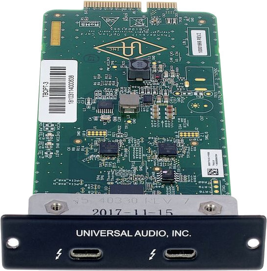 Universal Audio Thunderbolt 3 Option Card