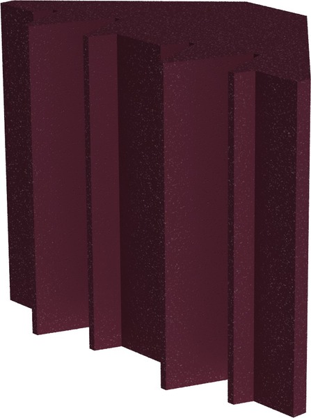 Universal acoustics Mercury Bass Trap 300 mm (burgundy)