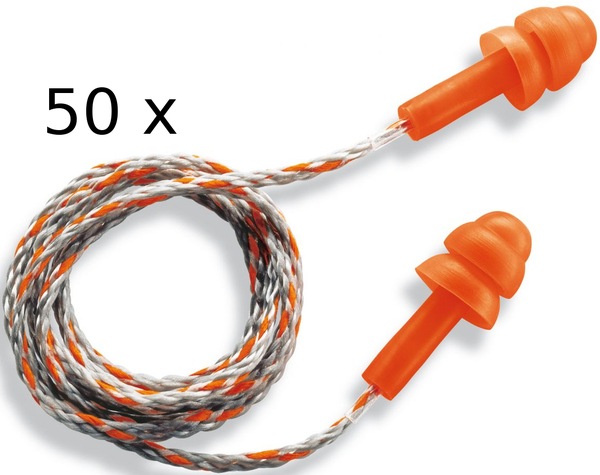 Whisper / Reusable Earplugs (50 pairs, size M)