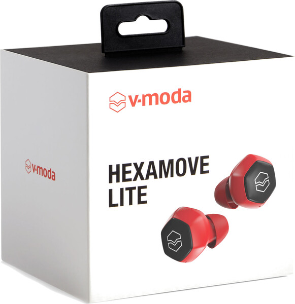 V-Moda Hexamove Lite / True Wireless Earbuds (red)