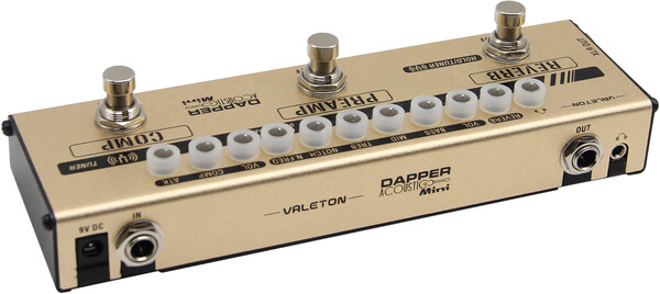 Valeton Dapper Acoustic Mini / Acoustic Mini Effect Strip (with 9V power supply)