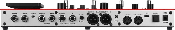 Valeton GP-200 R / Multi-Effects Processor (red/ with 9V power supply)