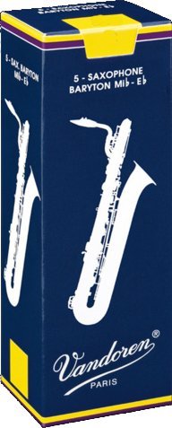 Baritone Saxophone Traditional 3 1/2 (5 reeds set, 3.5)