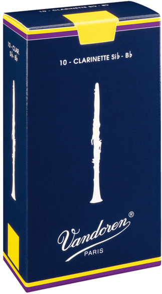 Bb Clarinet Traditional 2.5 (10 reeds set)