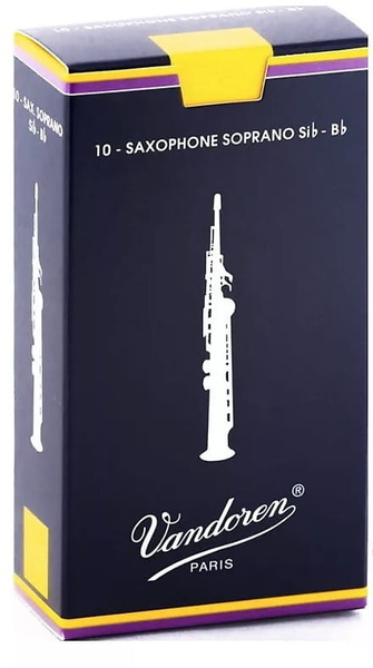 Vandoren Sopran Saxophone Traditional 1 (10 reeds set)