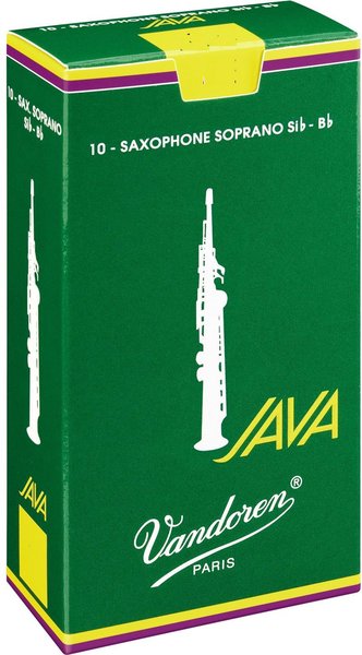 Soprano Saxophone Java Green 3.5 (10 reeds set)