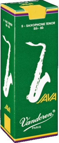Vandoren Tenor Saxophone Java Green 3 (5 reeds set)