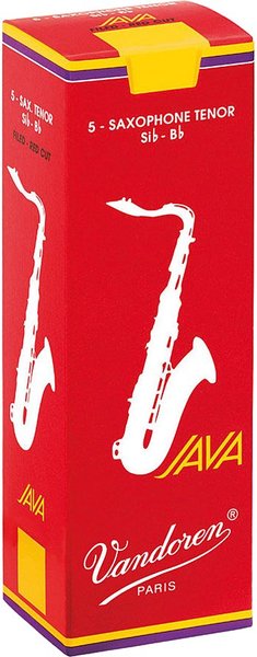 Vandoren Tenor Saxophone Java Red 2 (5 reeds set)