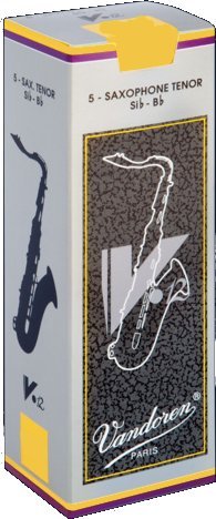 Vandoren Tenor Saxophone V12 2.5 (5 reeds set)