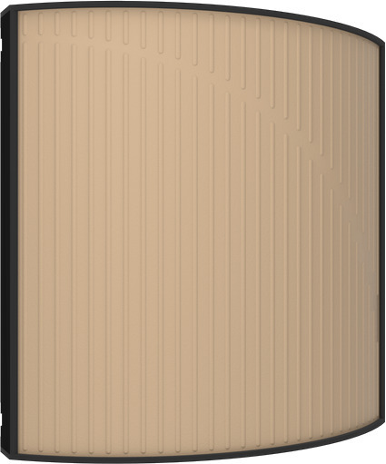 Cinema Round Ultra (black matte, beige)