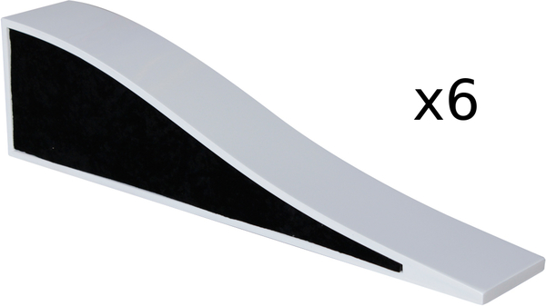 Flexi Wave 60.15 - ABS White/Black (6 units per box)