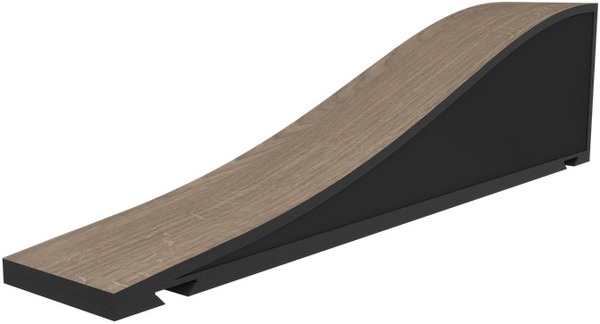Flexi Wave Ultra 60 (brown oak / 1 unit)