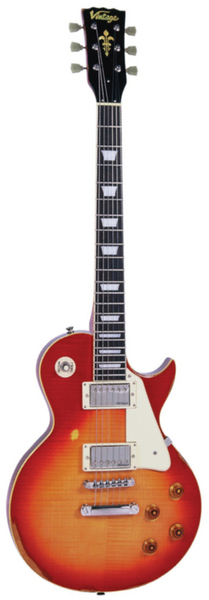 Electric Guitar Distressed (cherry sunburst)