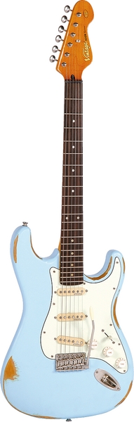 Electric Guitar Distressed (laguna blue)