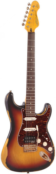 V6HMRSB (distressed tobacco sunburst)