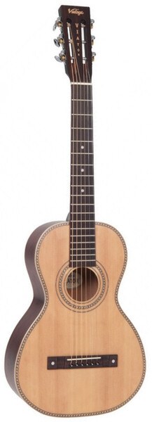 Viator Paul Brett Acoustic Travel Guitar (natural, with bag)