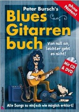 Voggenreiter Blues-Gitarrenbuch / Bursch Peter (incl. CD & DVD)