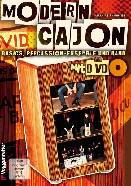 Voggenreiter Modern Cajon Philipzen Matthias / Basics, Percussion-Ensemble und Band