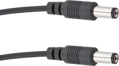 2.1mm Standard Polarity Center Negative Barrel (18" - straight)