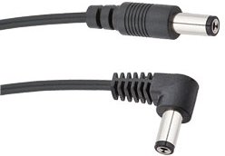 2.1mm Standard Polarity Center Negative Barrel (36" - straight/right angle)