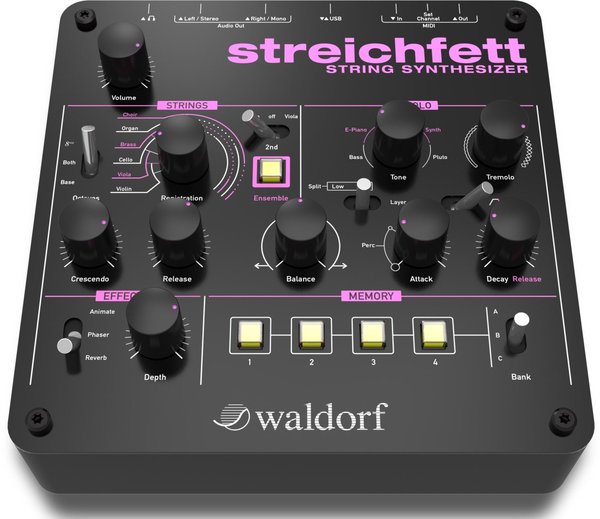 Waldorf Streichfett Sounds String Synthesizer