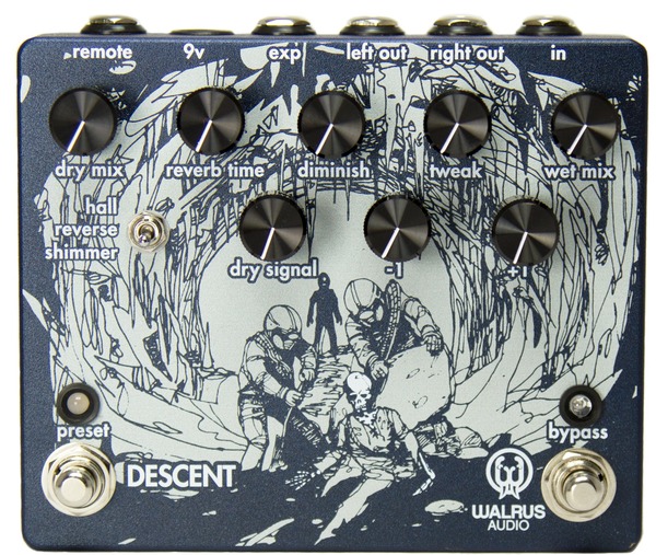 Walrus Audio Descent Descent Reverb/Octave Machine