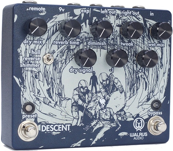 Walrus Audio Descent Descent Reverb/Octave Machine