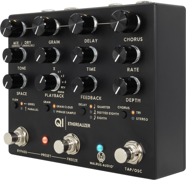 Walrus Audio Qi Etherealizer (Black) | MusiX