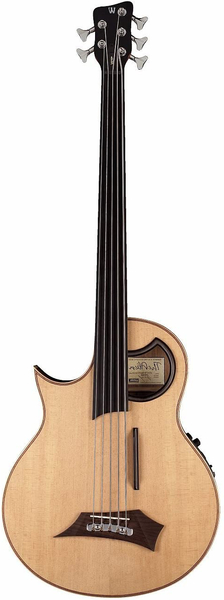 Alien Fretless 5-String LH (natural transparent satin / lefthand)