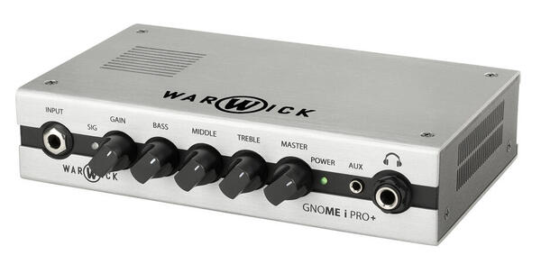 Warwick Gnome i Pro V2 Pocket Bass Amp Head with USB