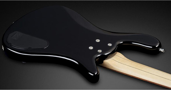 Warwick RockBass Streamer LX, Lefthand, 4-String (solid black high polish)